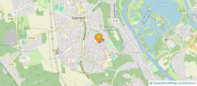 localisation de l'entreprise MONSIEUR HICHEM TARCHOUL à VAUREAL