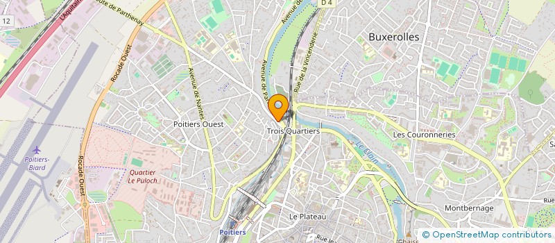 localisation de l'entreprise MONSIEUR HICHEM TERKMANI  POITIERS