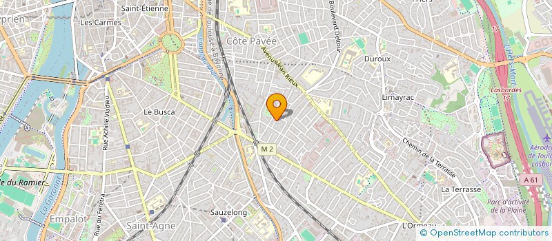 localisation de l'entreprise MONSIEUR HICHEM TLAIBA  TOULOUSE