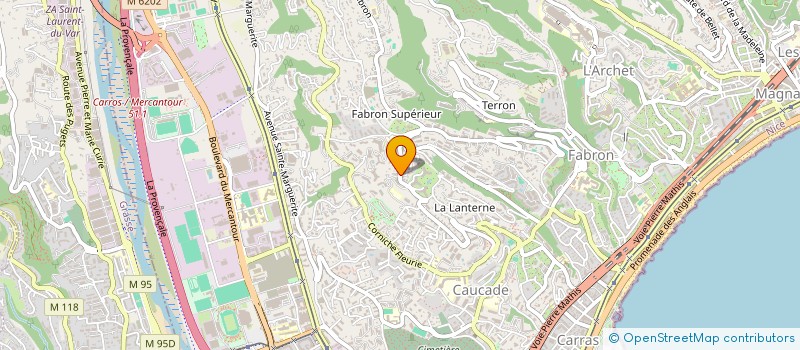 localisation de l'entreprise MONSIEUR HICHEM TORCHAOUI à NICE