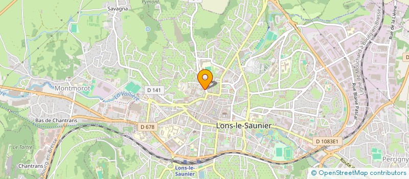 localisation de l'entreprise MONSIEUR HICHEM TROUDI à LONS-LE-SAUNIER