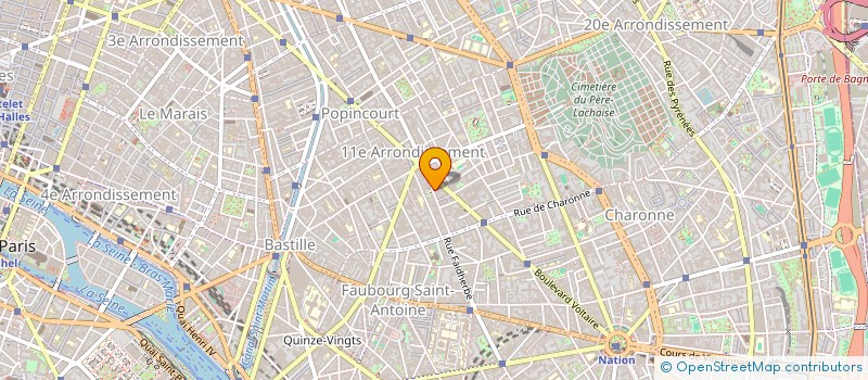 localisation de l'entreprise MONSIEUR HICHEM YAHIAUOI  PARIS