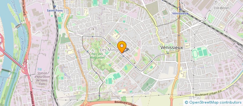 localisation de l'entreprise MONSIEUR HICHEM YOUSFI  VENISSIEUX