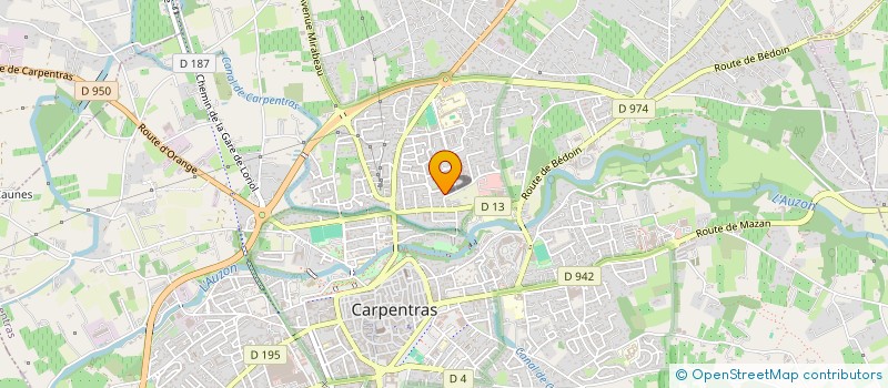 localisation de l'entreprise MONSIEUR HICHEM ZABZI  CARPENTRAS