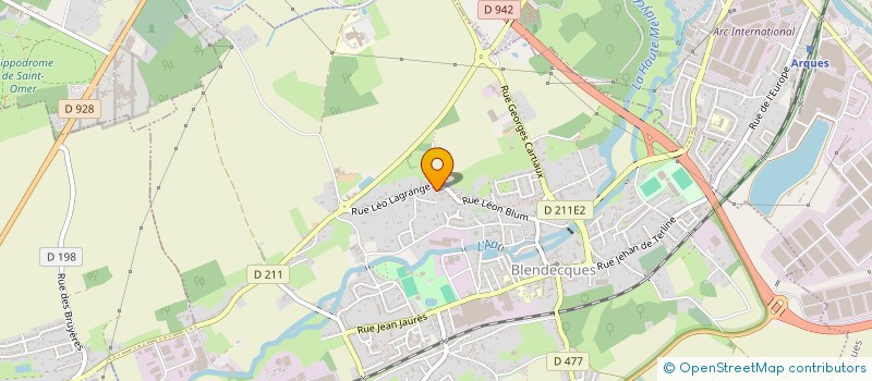 localisation de l'entreprise MONSIEUR HICHEM ZAILEL  BLENDECQUES