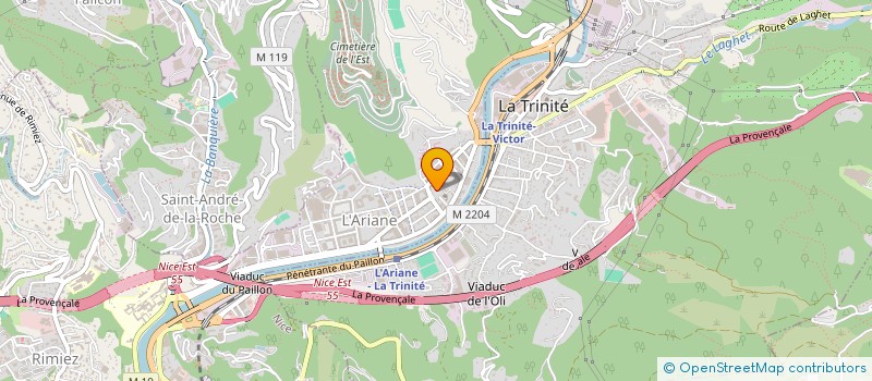 localisation de l'entreprise MONSIEUR HICHEM ZOUAOUI à NICE