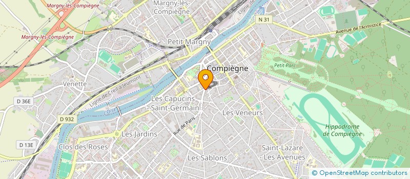 localisation de l'entreprise MONSIEUR HICHEM ZOUAOUI à COMPIEGNE