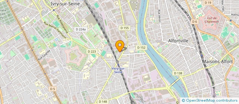 localisation de l'entreprise MONSIEUR HICHEME HICHEME AMARI à VITRY-SUR-SEINE