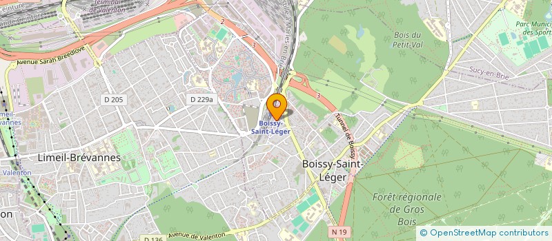 localisation de l'entreprise MONSIEUR HIDAYATULLAH SADAT à BOISSY-SAINT-LEGER