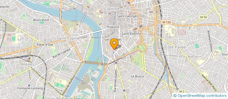 localisation de l'entreprise MONSIEUR HIDEM DROUA  TOULOUSE