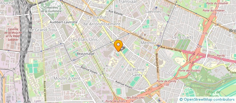 localisation de l'entreprise MONSIEUR HIDER ATHMANE  VENISSIEUX