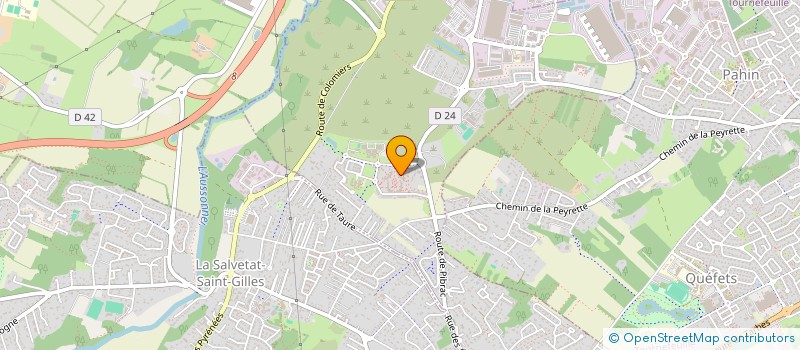 localisation de l'entreprise MONSIEUR HIDIR BOUGUERFA  PLAISANCE-DU-TOUCH