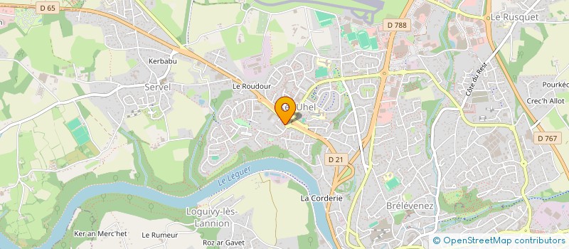 localisation de l'entreprise MONSIEUR HIDIR FIRIK à LANNION