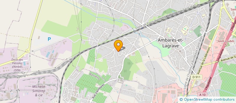 localisation de l'entreprise MONSIEUR HIDIR YILDIZ à AMBARES-ET-LAGRAVE