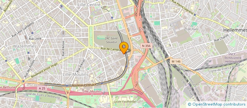 localisation de l'entreprise MONSIEUR HIDJA DJABIR NDAYISHIMIYE à LILLE