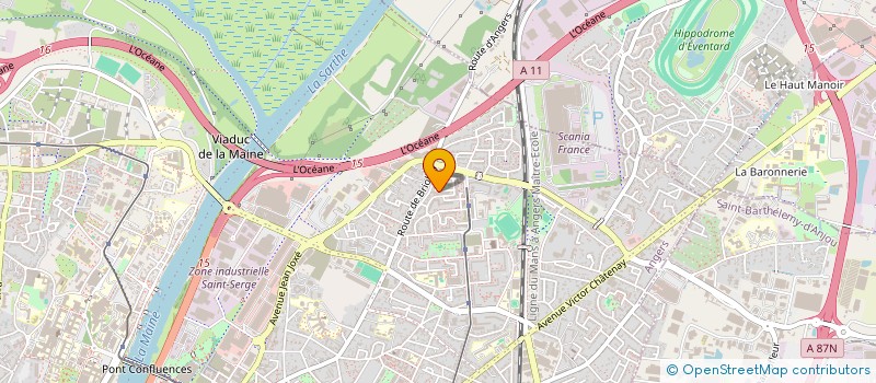 localisation de l'entreprise MONSIEUR HIDRAY GEBREMARIAM à ANGERS