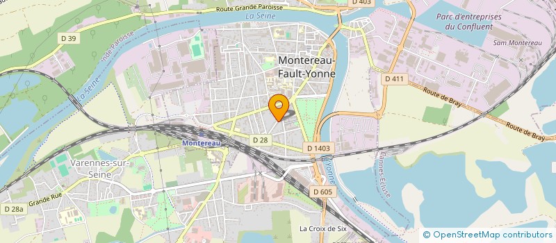 localisation de l'entreprise MONSIEUR HIE OLIVIER NEMLIN  MONTEREAU-FAULT-YONNE