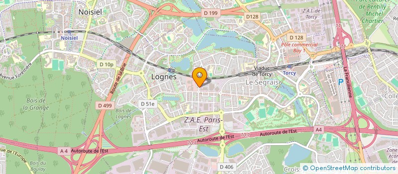 localisation de l'entreprise MONSIEUR HIEN-BAN CHUNG à LOGNES