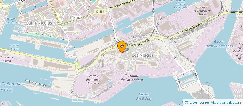 localisation de l'entreprise MONSIEUR HIKMATULLAH AZIZI  LE HAVRE