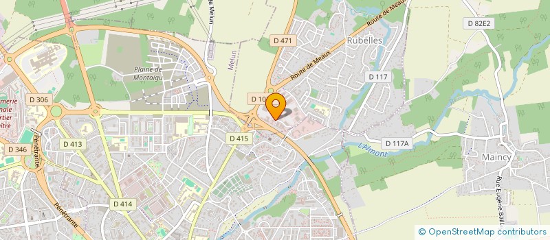 localisation de l'entreprise MONSIEUR HIKMATULLAH FAZLI  RUBELLES