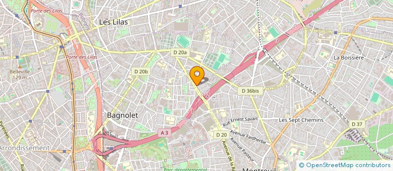 localisation de l'entreprise MONSIEUR HIKMATULLAH IQBALZI à BAGNOLET