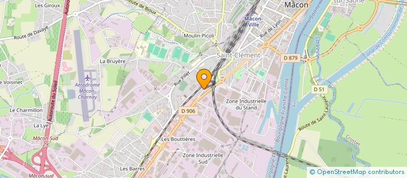 localisation de l'entreprise MONSIEUR HIKMET AHMED à MACON