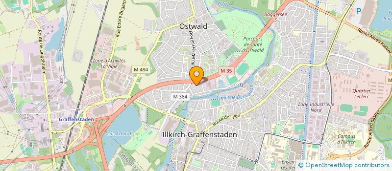 localisation de l'entreprise MONSIEUR HIKMET ALKAYA  OSTWALD