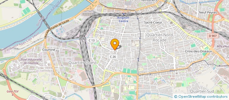 localisation de l'entreprise MONSIEUR HIKMET FUTSI  AVIGNON