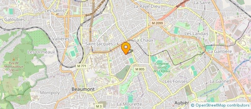 localisation de l'entreprise MONSIEUR HIKMET KILICKAYA à CLERMONT-FERRAND