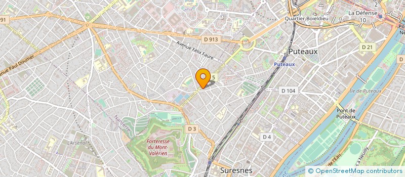 localisation de l'entreprise MONSIEUR HIKOSO QUENOT à SURESNES