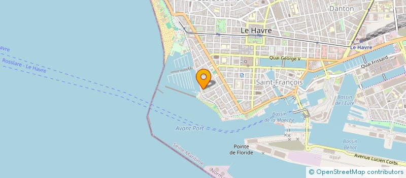 localisation de l'entreprise MONSIEUR HILAIRE BARTOLETTI à LE HAVRE