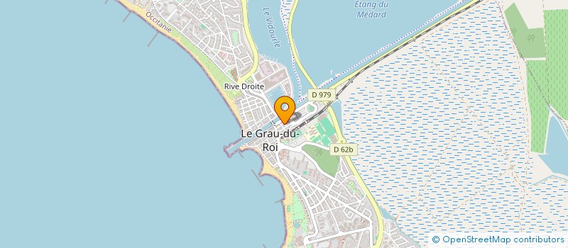 localisation de l'entreprise MONSIEUR HILAIRE DURAND  LE GRAU-DU-ROI