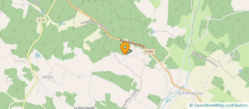 localisation de l'entreprise MONSIEUR HILAIRE HOAREAU à GARDES-LE-PONTAROUX