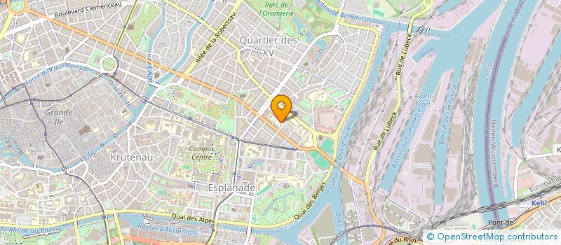 localisation de l'entreprise MONSIEUR HILAIRE OBAME  STRASBOURG