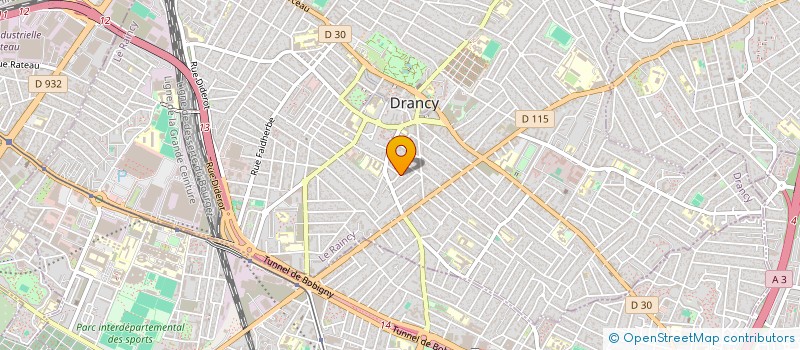 localisation de l'entreprise MONSIEUR HILAIRE TANASI  DRANCY