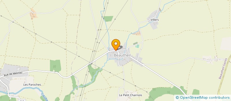 localisation de l'entreprise MONSIEUR HILAIRE VAN HOUTTE  BEAUTHEIL-SAINTS