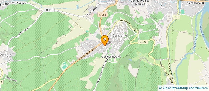localisation de l'entreprise MONSIEUR HILAL BEN AZZOUZ à SANCERRE