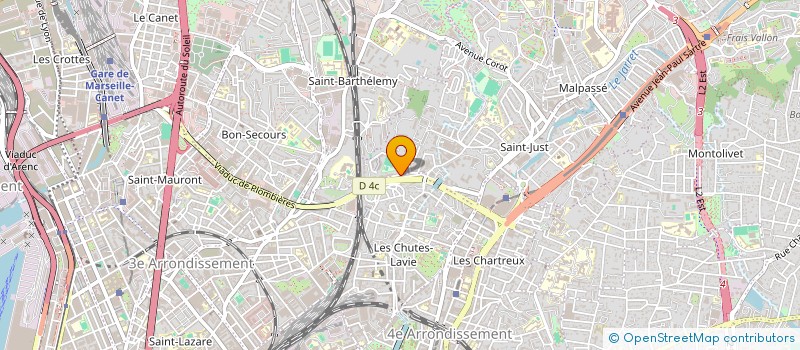 localisation de l'entreprise MONSIEUR HILAL BESSA à MARSEILLE