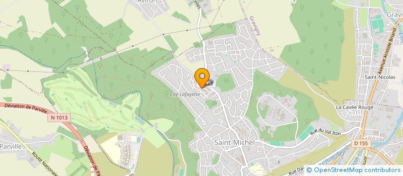 localisation de l'entreprise MONSIEUR HILALI RACHADI  EVREUX