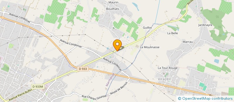 localisation de l'entreprise MONSIEUR HILARIO BOAT  MARMANDE