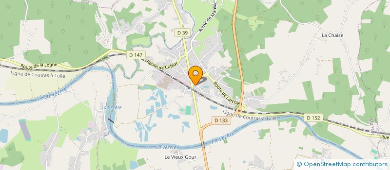 localisation de l'entreprise MONSIEUR HILARIO DA CRUZ  MANSAC