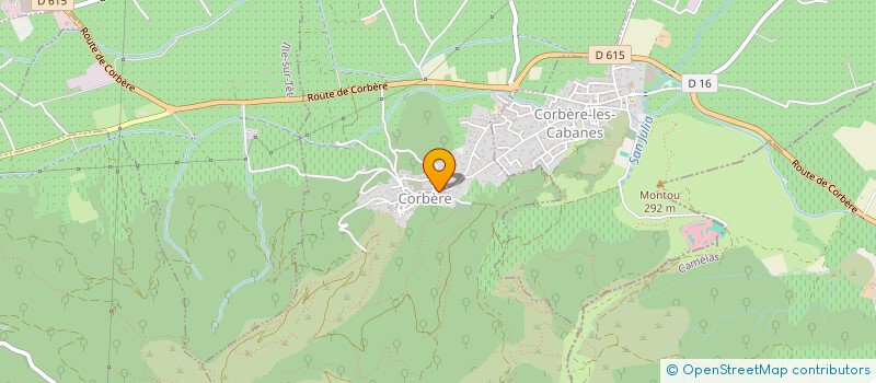 localisation de l'entreprise MONSIEUR HILARIO GOMES SOARES  CORBERE