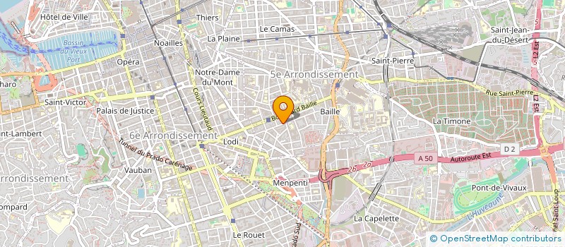 localisation de l'entreprise MONSIEUR HILARIO GOMES VALERA à MARSEILLE