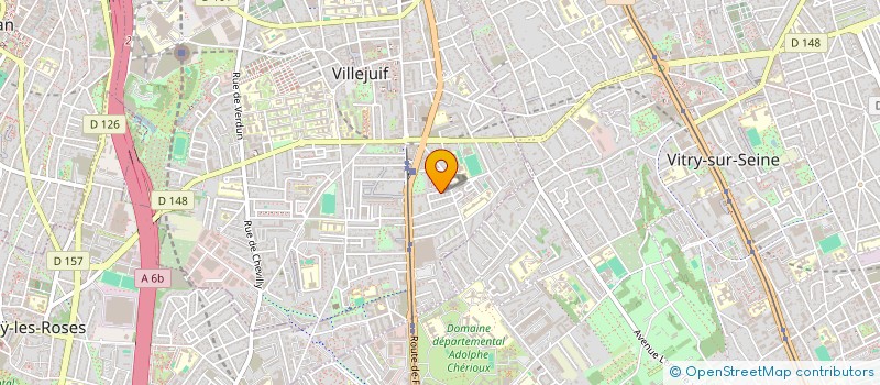 localisation de l'entreprise MONSIEUR HILEL BENKOUIDER à VILLEJUIF