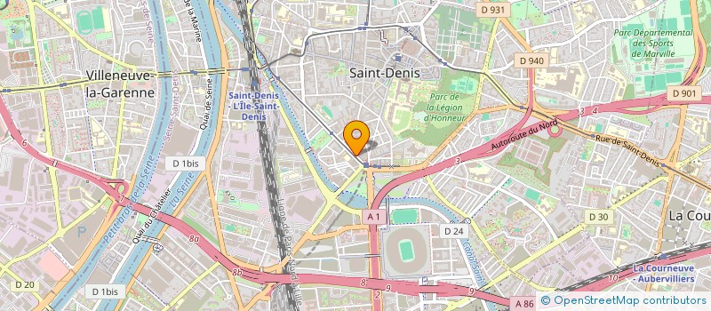 localisation de l'entreprise MONSIEUR HILEL CHOUGUI  SAINT-DENIS