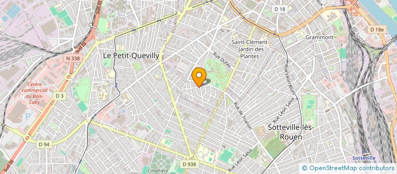 localisation de l'entreprise MONSIEUR HILEL VASSE  ROUEN