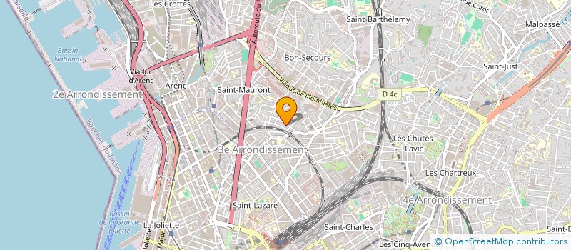 localisation de l'entreprise MONSIEUR HILEL ZGHAB  MARSEILLE