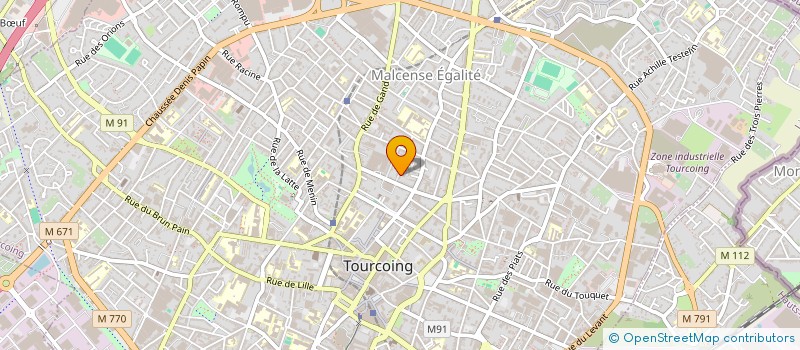 localisation de l'entreprise MONSIEUR HILIAN BAFOUN  TOURCOING