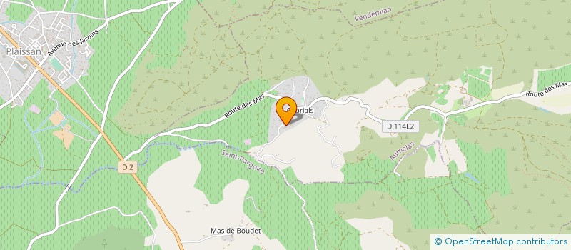 localisation de l'entreprise MONSIEUR HILKIAH VALEY  AUMELAS