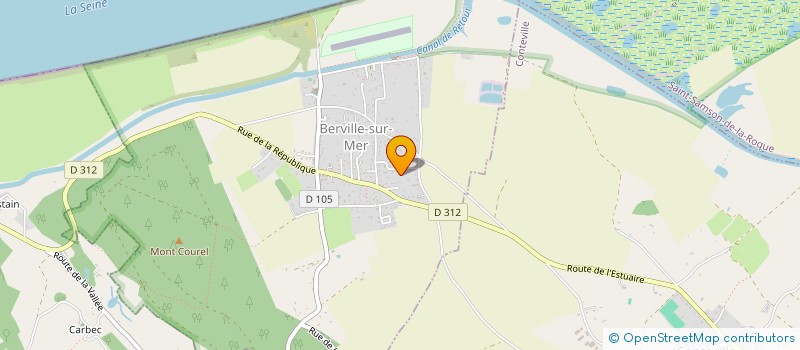 localisation de l'entreprise MONSIEUR HILLAL DJALLALI  BERVILLE-SUR-MER